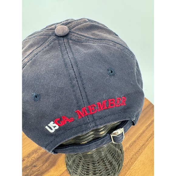 US Open 2011 Congressional Golf Hat Cap Navy‎ Blue USGA Member Adjustable Strap - Picture 4 of 9
